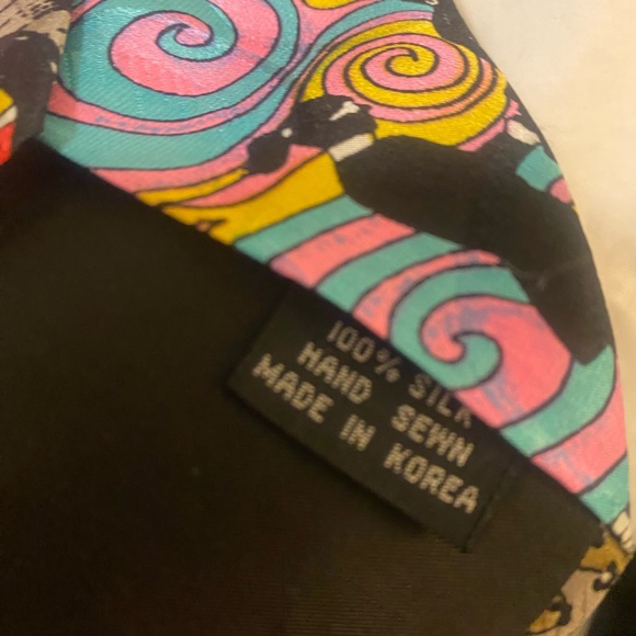 Vintage Nicole Miller Silk Tie - Picture 6 of 7